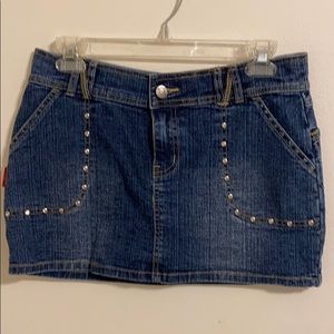 MG.Y Denim Mini Skirt Size 9 juniors.